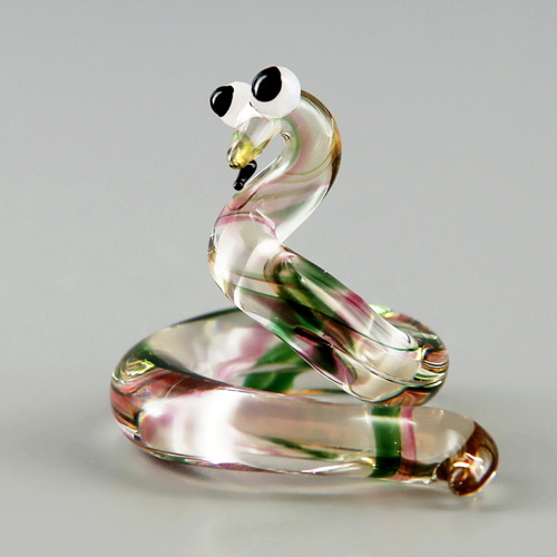 Had - skleněná miniatura