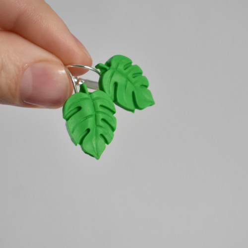 Náušnice monstera
