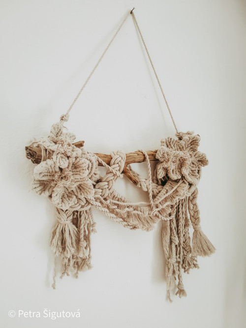 Macrame na větvi — foto 1