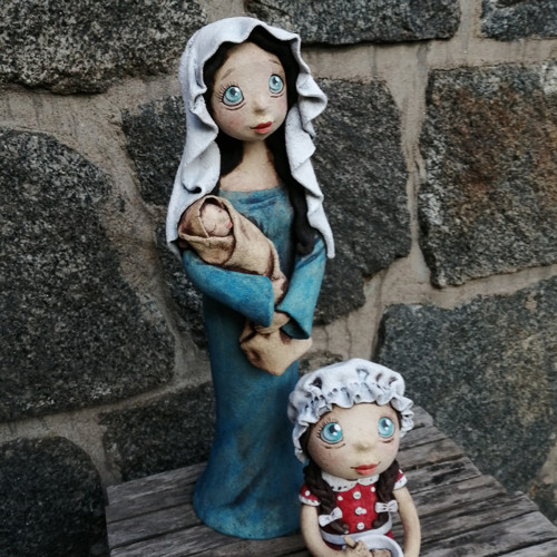 Madonka a kuchtička (na přání ) — foto 1