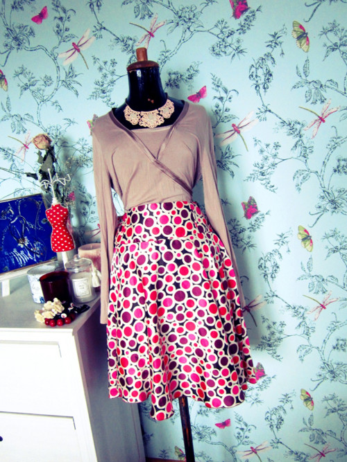 Sukně kolová retro look — foto 1