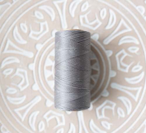Linhasita 0.5mm macrame nit Grey (208) - 335m — foto 1