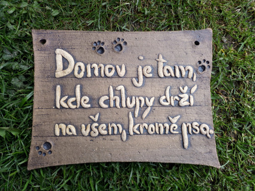 Cedulka, když máme hafana... — foto 1