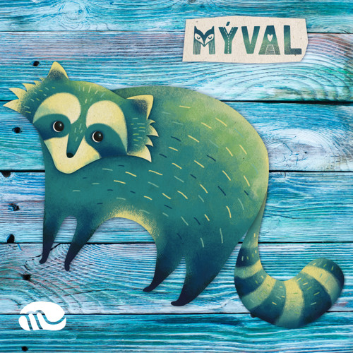 Vystřihovánka - mýval — foto 1