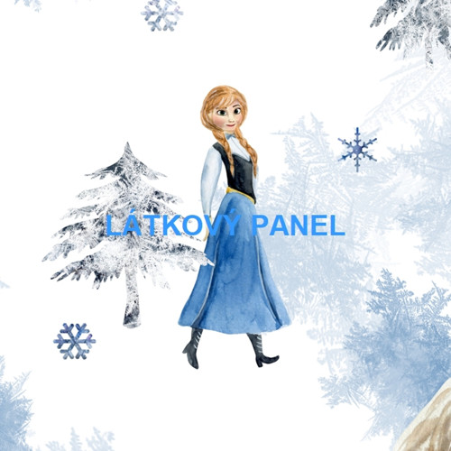 Bavlněná látka - panel 25x25 cm — foto 1