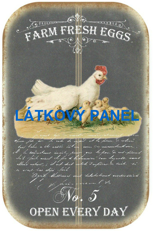 Bavlněný panel 20x30 cm — foto 1
