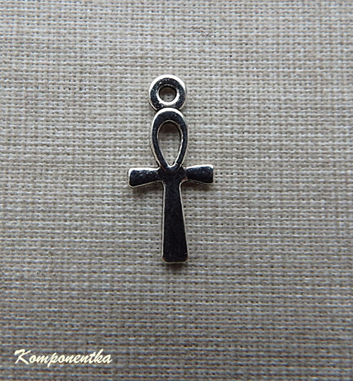 Přívěšek egyptský kříž malý 18x8mm 1kus