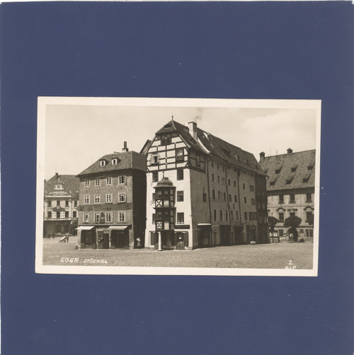 Cheb, Špalíček - pohlednice