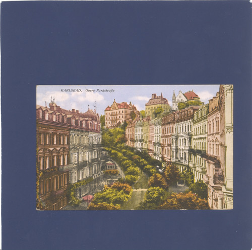 Karlovy Vary - pohlednice, celistvost