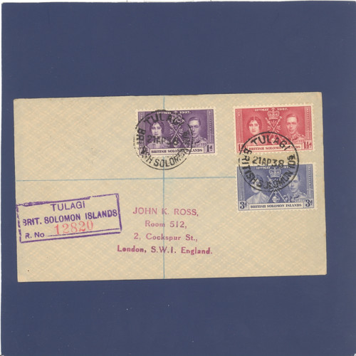 Britské Solomonovy ostrovy, celistvost 1938 — foto 1