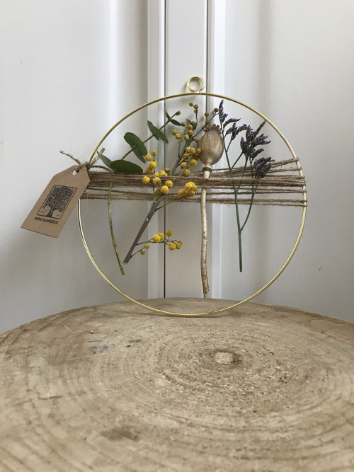 Minimalistický věnec — foto 1