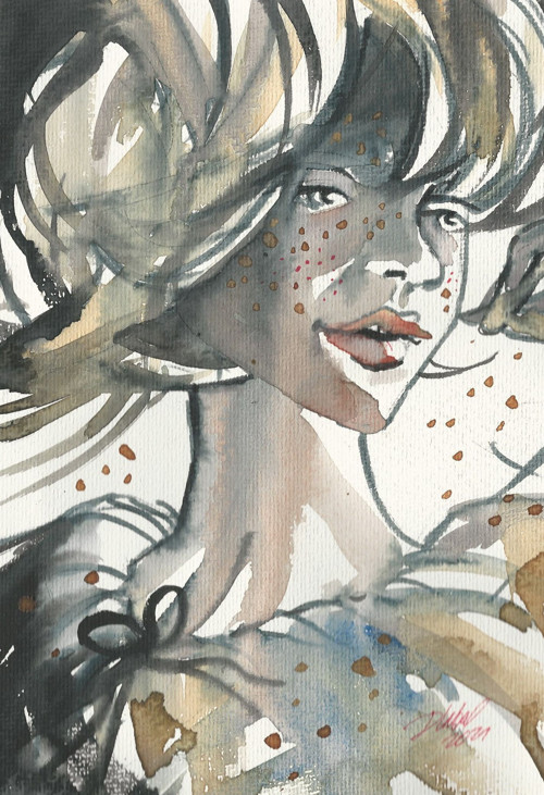 Víla Leonka.../ originální ilustrace Dlabal