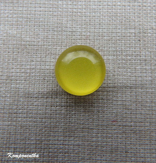 Skleněný kabošon 10mm 1kus — foto 1