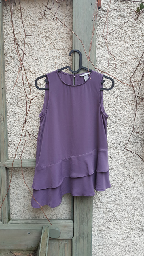Volánkový top, vel.S/36 — foto 1