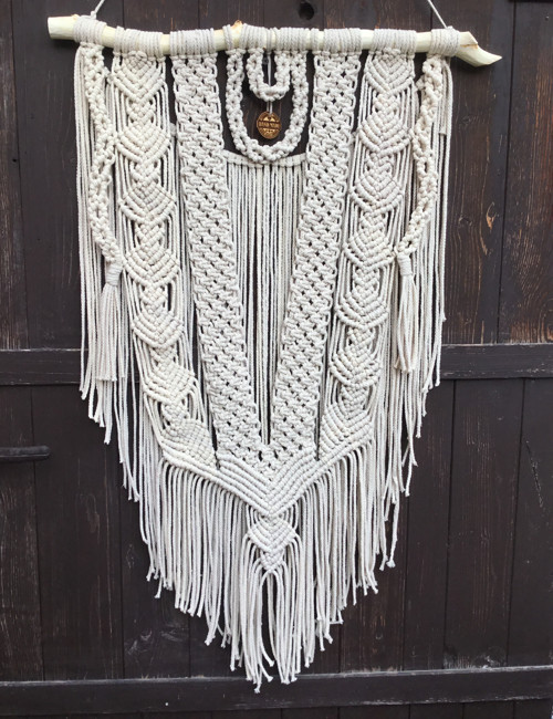 Macrame závěsná dekorace lV — foto 1
