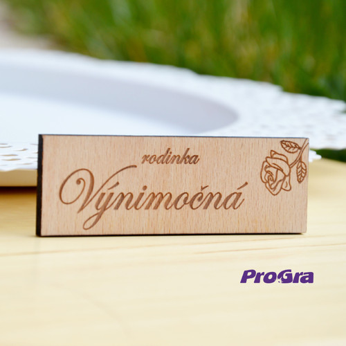 Jmenovka - rodinka Výnimočná