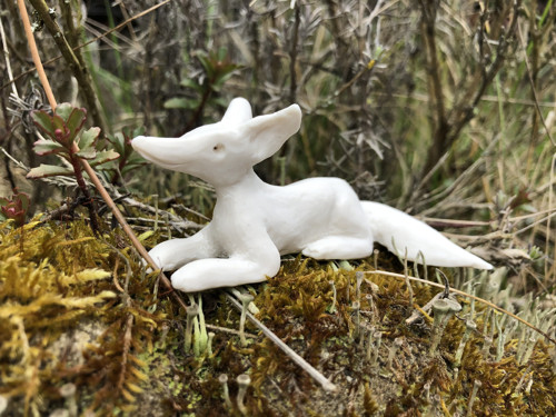 Liška z porcelánu — foto 1