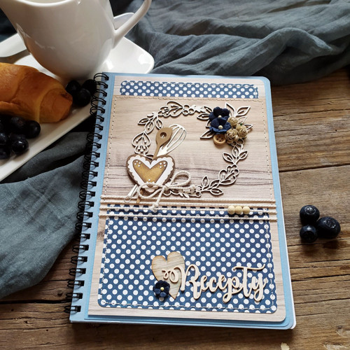 Sešit na recepty "Gingerbread Heart" — foto 1