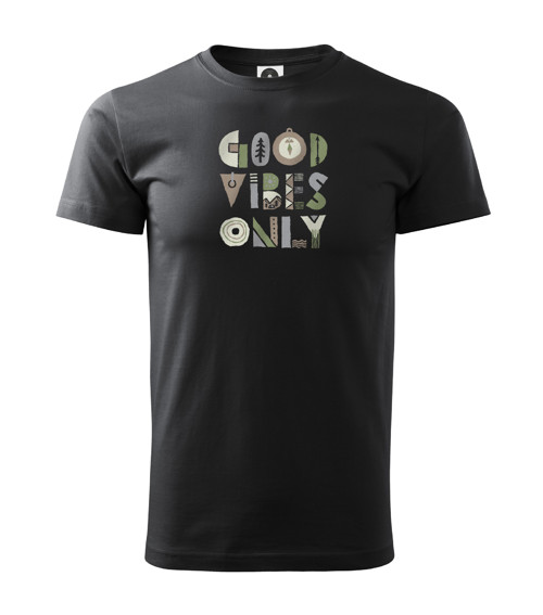 Tričko GOOD VIBES ONLY (pro něj)