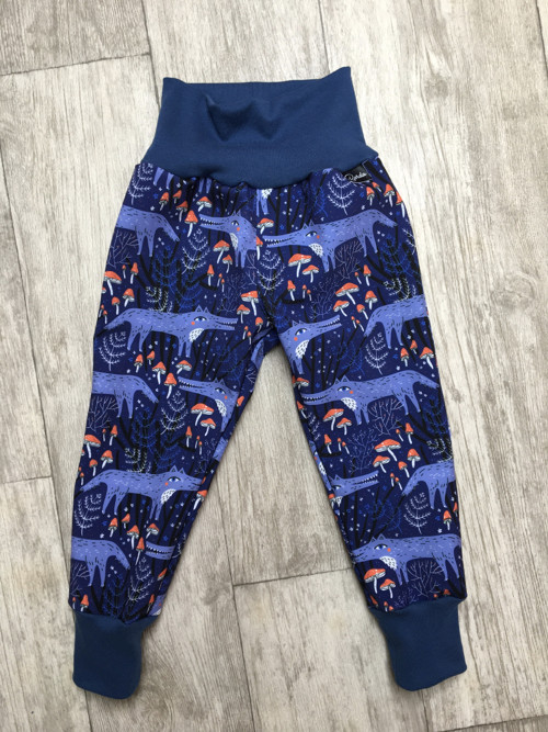 Rostoucí softshellky - vlci 92 — foto 1
