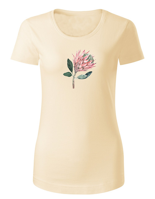 ORGANICKÁ BAVLNA - dámské tričko "Protea II"