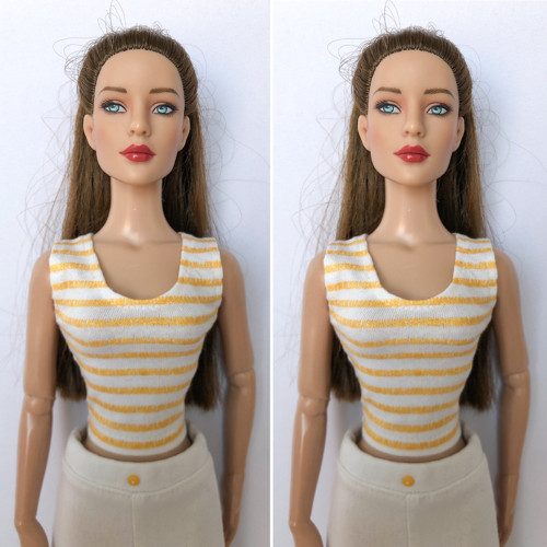 Tílko pro Tonner doll 16 nebo BJD