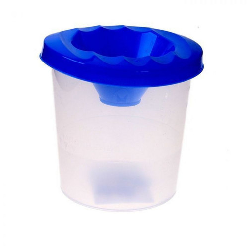Nevylévací hrníček, objem 210 ml, modrá barva — foto 1