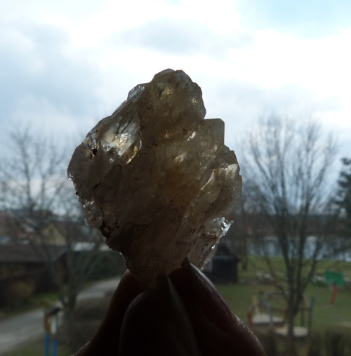 Citrín drůzka - 4,8 cm