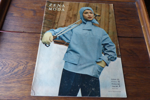 Časopis Žena a móda, číslo 12/1956