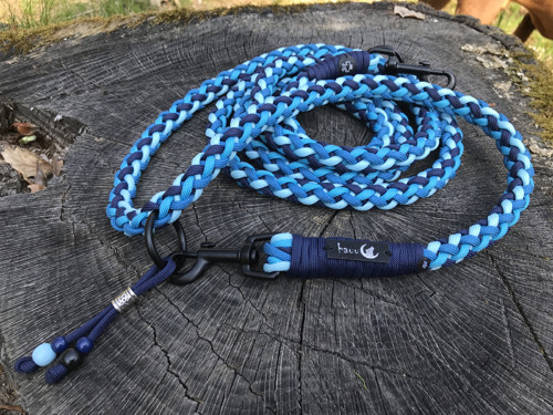 Ručně pletené přepínací paracord vodítko-2 m