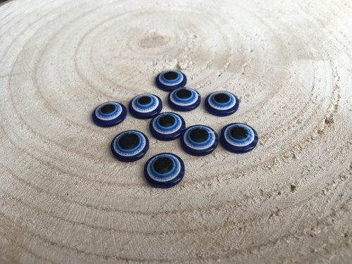 Kabošony oči 12mm, bal.10ks, tmavě modrá