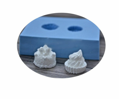 3D silikonová formička - muffin, rozměry 12 mm x