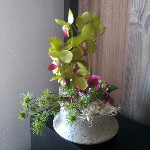 Se zelenou orchidejí — foto 1