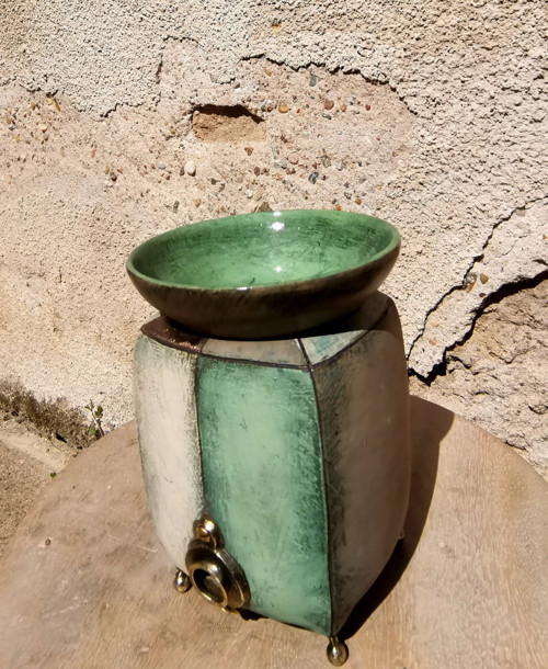 Zelená Aroma lampa — foto 1