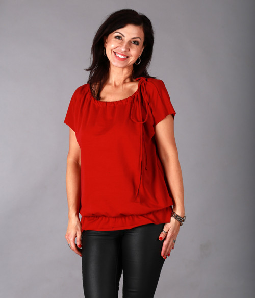 Marina T-Shirt Červené