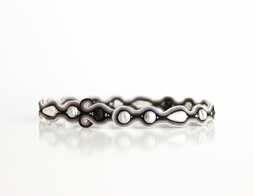 Sutaškový náhrdelník choker Marlene