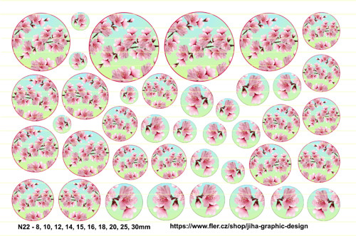 N22 (digit. staž.)- 8,10,12,14,15,16,18,20,25,30mm