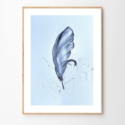 Black feather