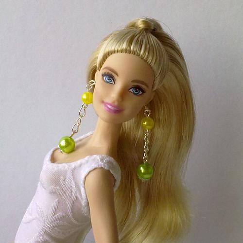Šperky pro Barbie - náušnice
