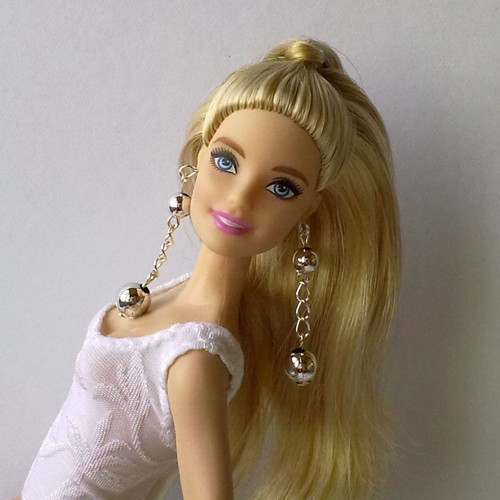 Šperky pro Barbie - náušnice