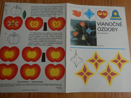 Vystřihovánky Vánoční ozdoby — foto 1
