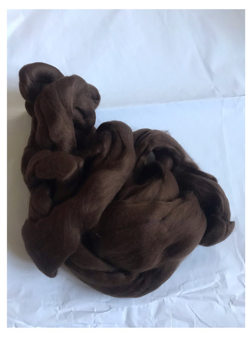 Australská ovčí vlna merino, 20g, čokoládově hnědá