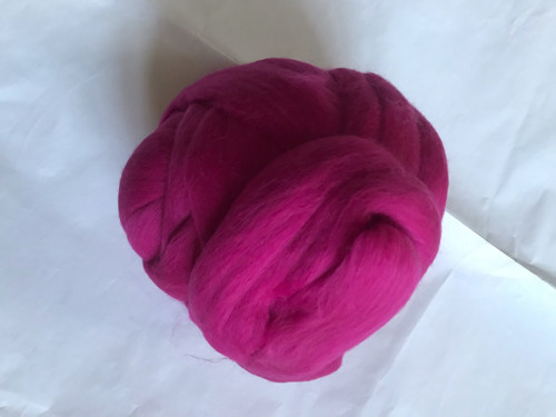 Australská ovčí vlna merino, 20 g, růžová tmavá