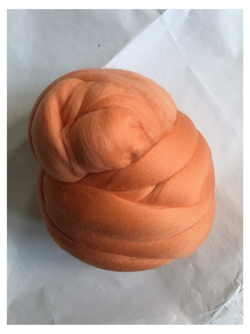 Australská ovčí vlna merino, 20g, meruňková světlá
