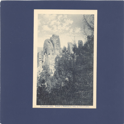 Prachovské skály - pohlednice