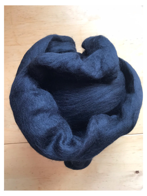 Australská ovčí vlna merino, 20 g, černá