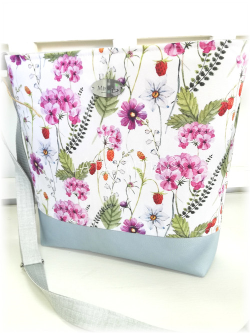 Kabelka - Crossbody - Lesní louka