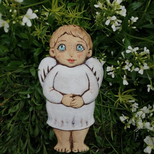 Andílek buclatý , reliéf — foto 1