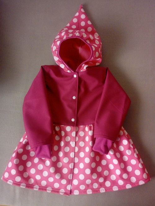 Softshell. kabátek - Karkulka - vel. 98