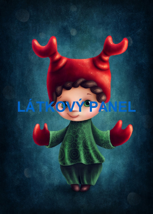 Bavlněný panel Rak 15x20 cm - skladem — foto 1